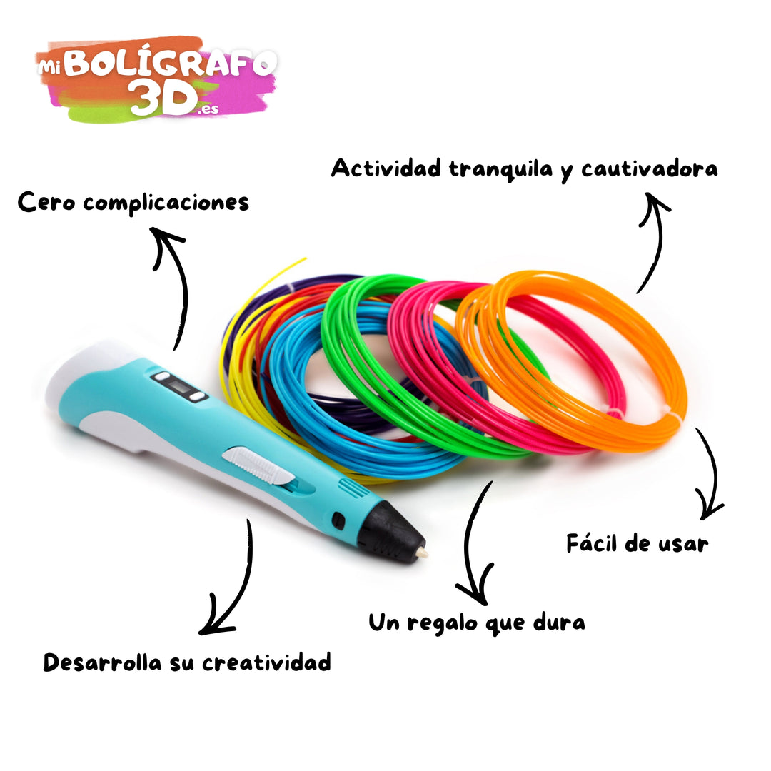 Cofre Regalo Completo de Bolígrafo 3D