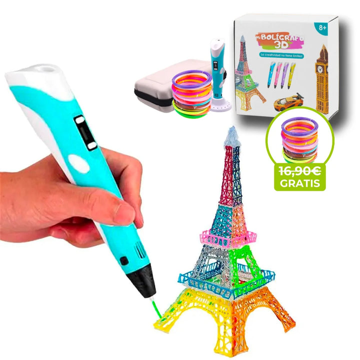 Caja Regalo<br>Bolígrafo 3D