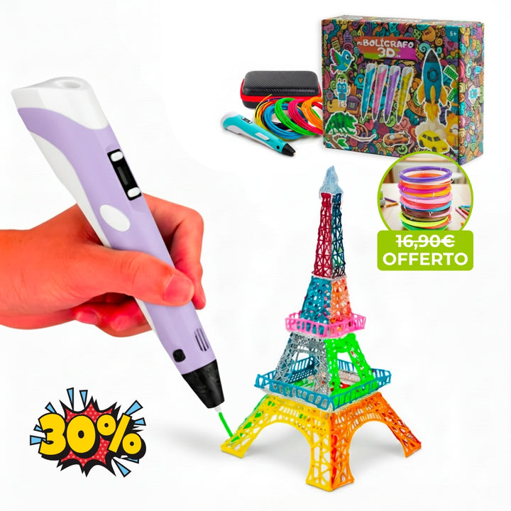 Cofre Regalo Completo de Bolígrafo 3D