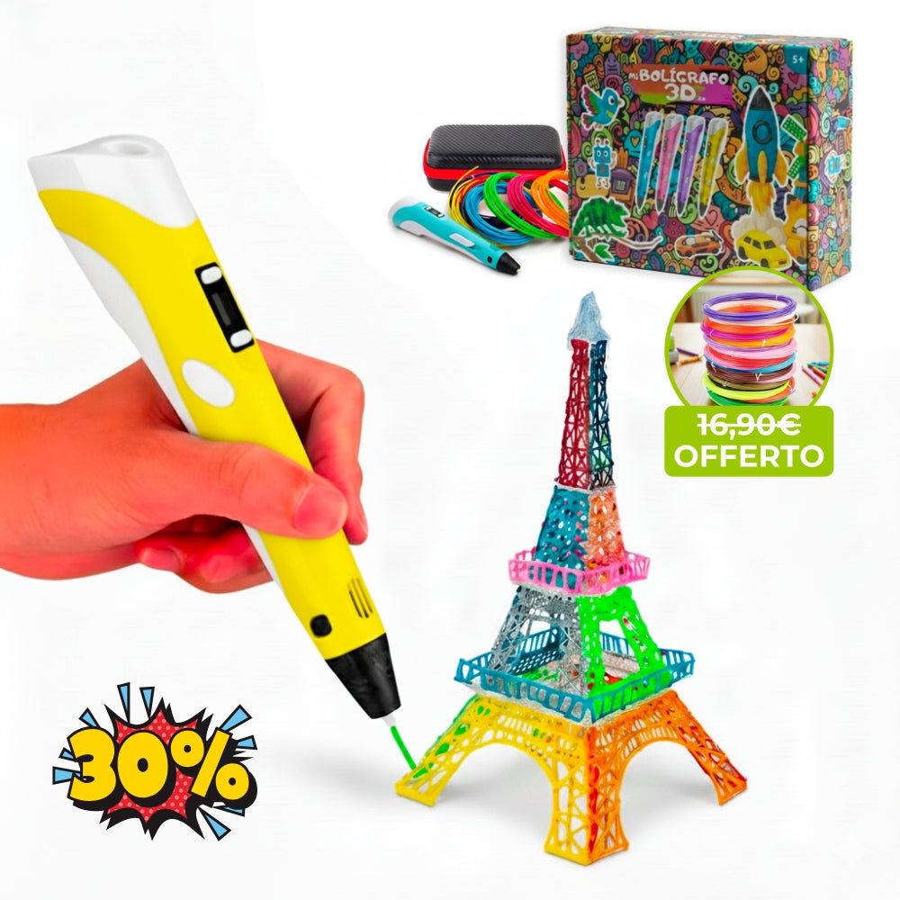 Cofre Regalo Completo de Bolígrafo 3D