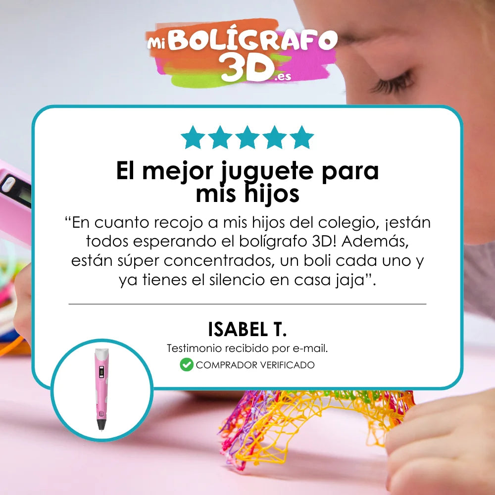 Caja Regalo<br>Bolígrafo 3D