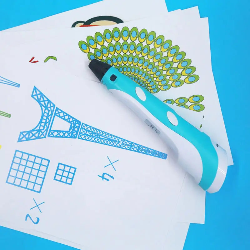 Cuaderno De Dibujo Bolígrafo 3D