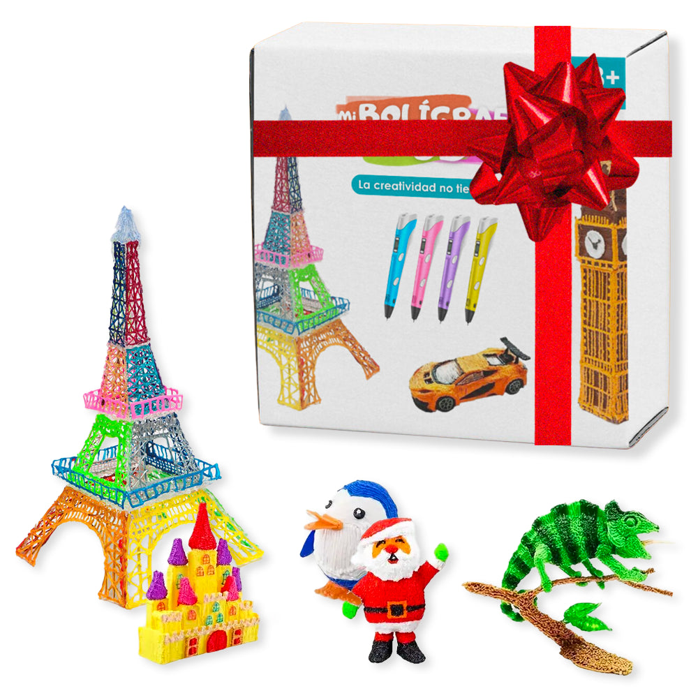Caja Regalo<br>Bolígrafo 3D